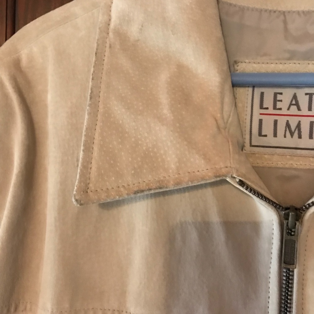 Vintage Light Tan Men’s Leather Jacket - Picture 2 of 8